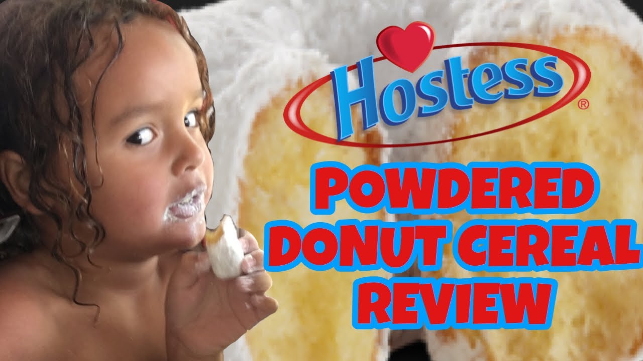 Post Powdered Donuts Cereal Review Hostess YouTube