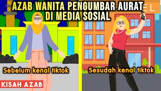 AZAB WANITA PENGUMBAR AURAT! PAMER AURAT DAN JOGET-JOGET DI MEDIA SOSIAL | SINETRON AZAB