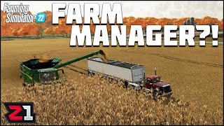 A New Farmer Takes On Farm Manager Mode ! Farming Simulator 22 [E4] | Z1 Gaming screenshot 1