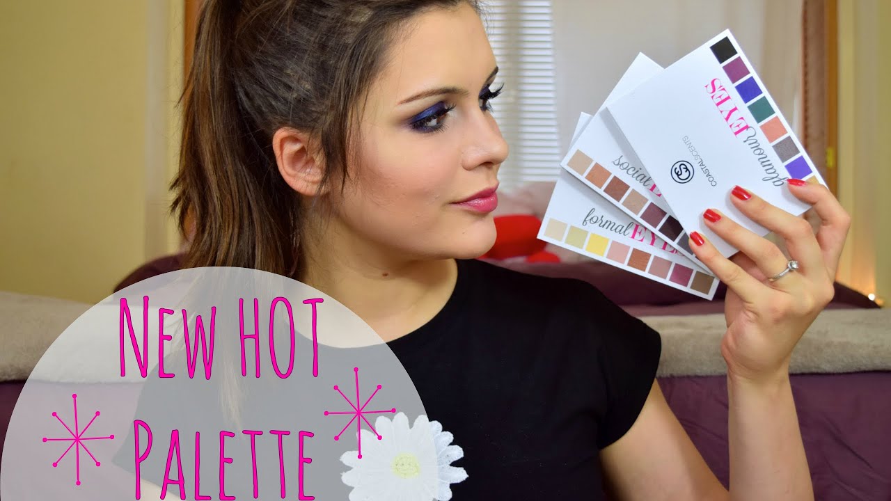 NEW Coastal Scents StyleEYES Collection Eyeshadow Palette Review & Swatches