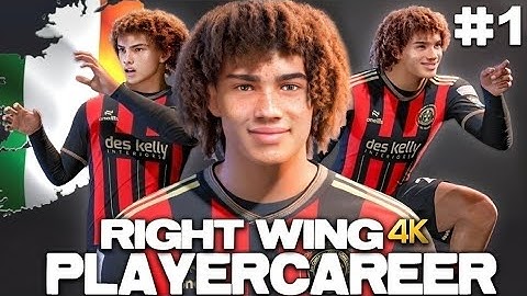 FC 26 RW PLAYER CAREER #1 4K📽 || THE IRISH LIONEL MESSI IRELAND🇮🇪🐐