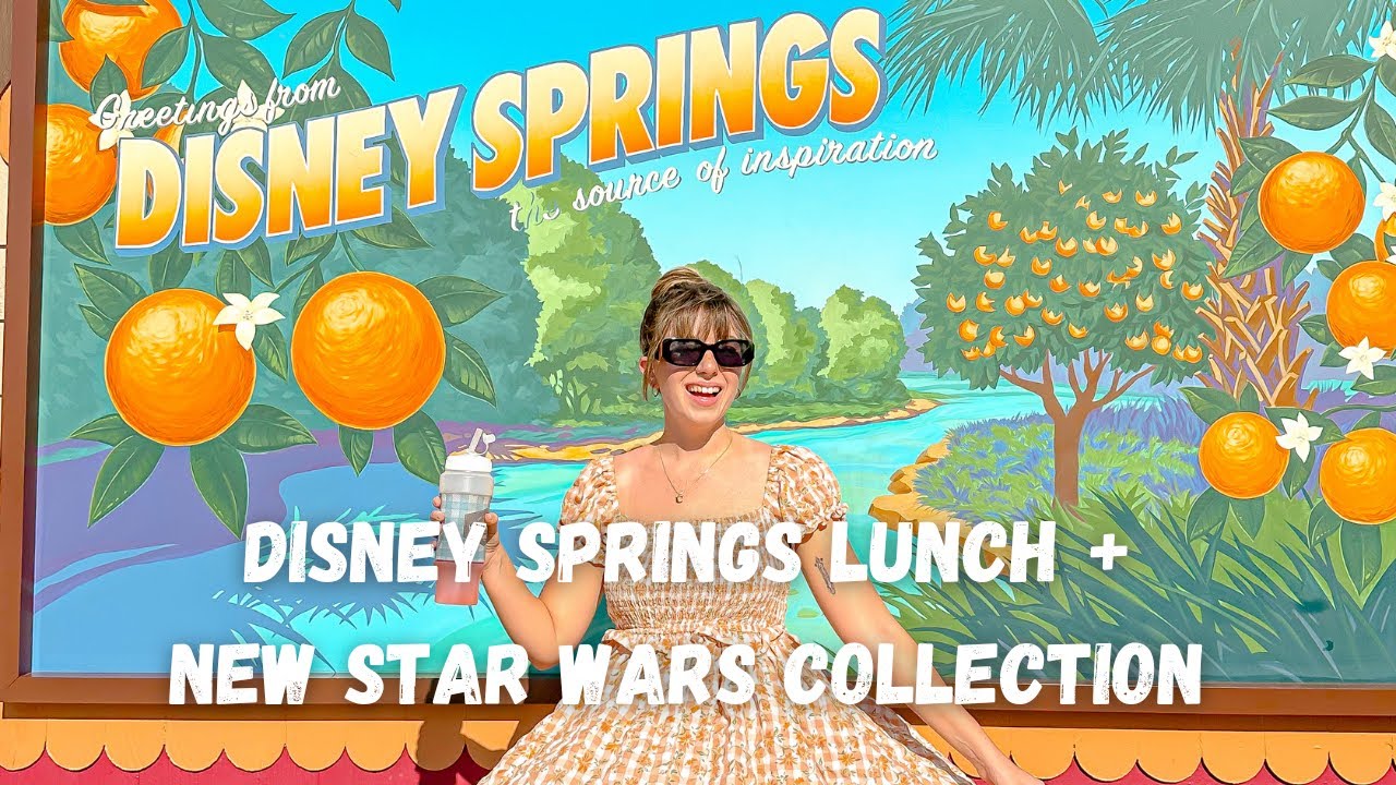 DISNEY SPRINGS LUNCH + HOLLYWOOD STUDIOS VLOG YouTube