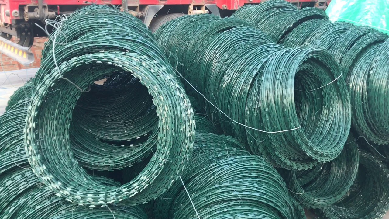 roolo de malla soldada,concertina razor wire in China.