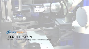 Automatic removal of grinding media from formulations