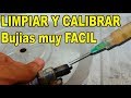 LIMPIAR Y CALIBRAR BUJIAS MUY FACIL