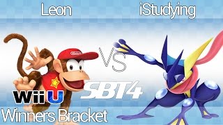 SBT 4 | Leon (Diddy Kong) vs iStudying (Greninja) | Winners Bracket | Round 2