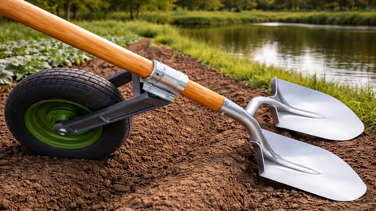 Отличная идея от сварщика! Давайте сделаем инструмент «три в одном» из старой лопаты.