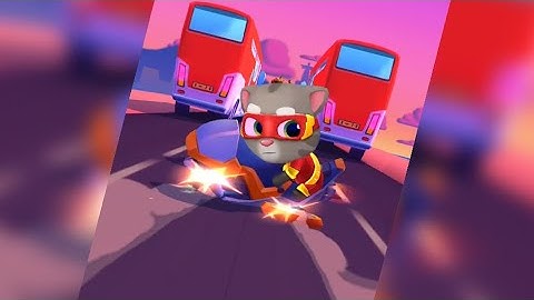 Talking Tom Hero Dash! Talking Hero (Android/iOS)Gameplay