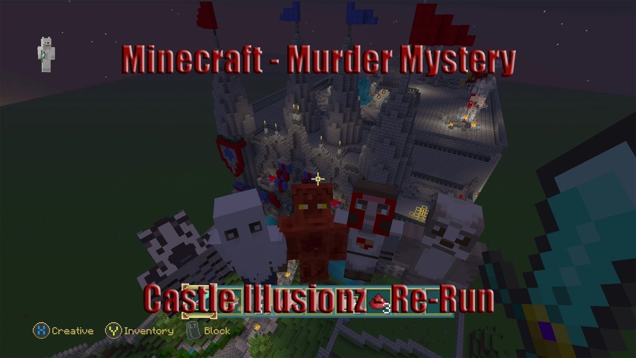 Minecraft - Murder Mystery - Castle Illusionz Re Run