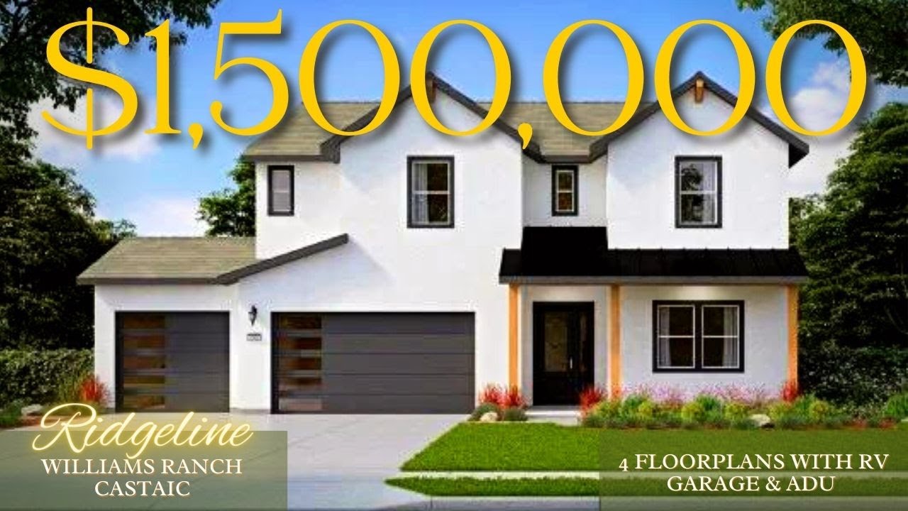 BRAND NEW HOMES Ridgeline at Williams Ranch Castaic CA 1,500,000 YouTube