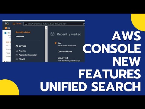🔥🔥AWS CONSOLE NEW FEATURES UNIFIED SEARCH #awsintamil #awsunifiedsearch