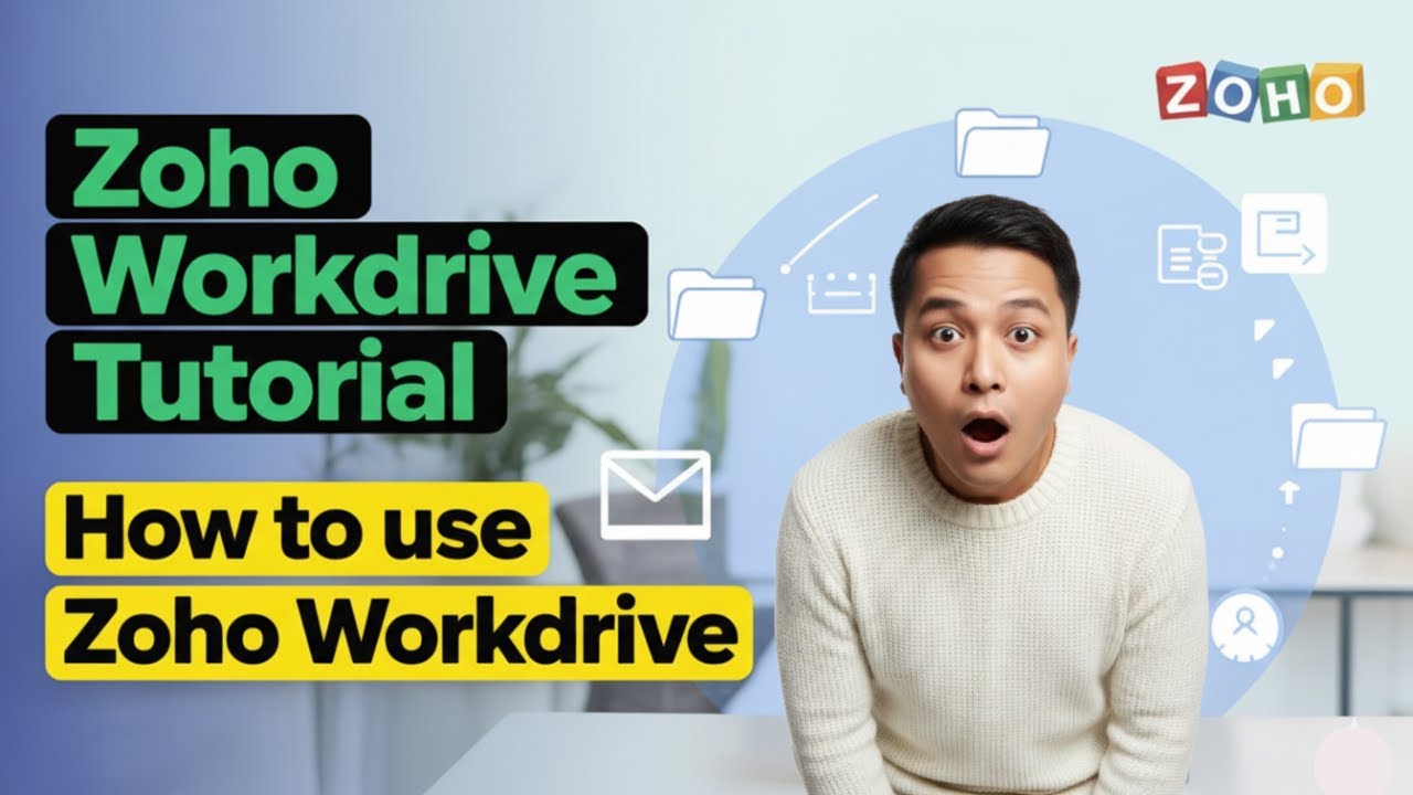 How To Use Zoho WorkDrive | Zoho WorkDrive Tutorial for Beginners - YouTube