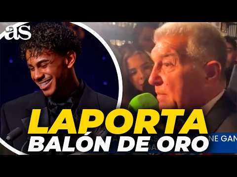 Laporta REACCIONA al NO BALÓN DE ORO de Lamine Yamal