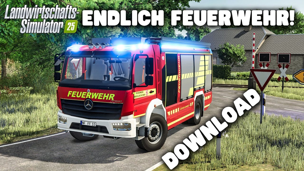 LS25 - ENDLICH LS FEUERWEHR! Das erste Feuerwehr Fahrzeug zum Download! 😍Jetzt herunterladen!