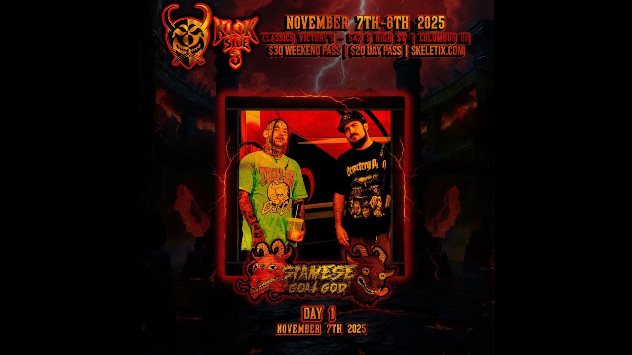 Siamese Goat God "Deathbed" Klok-Side 11/7/25 Columbus, OH