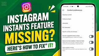 Instagram Instants Feature Missing? Here’s How to Fix It! | English