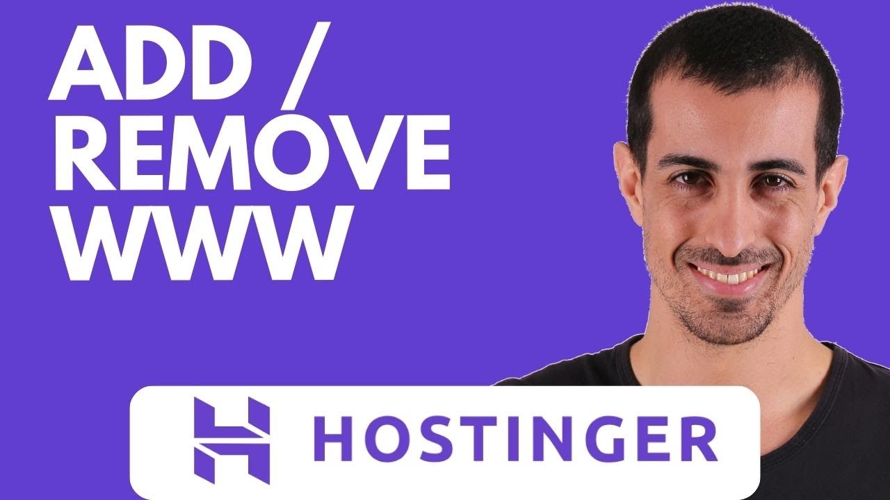 Как добавить или удалить префикс WWW в конструкторе сайтов Hostinger (руководство 2026 года)