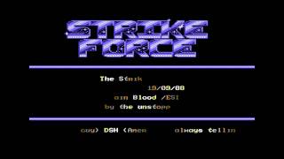STRIKE FORCE (1988) C64 Cracktro [ Captain Blood ] screenshot 3
