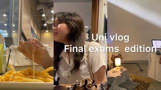 Uni vlog 📍CMU ชีวิตช่วงสอบไฟนอลเกาหลีมช , คุยเรื่องมหาลัย, พูดภาษาเกาหลี, ,work life balance🍂🏫