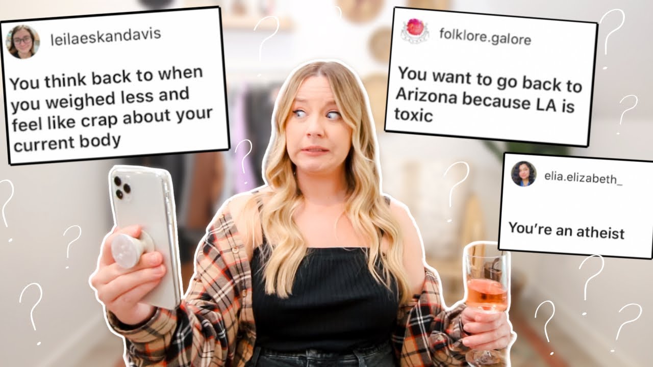 i NEVER thought i'd talk about this... (reacting to your assumptions)