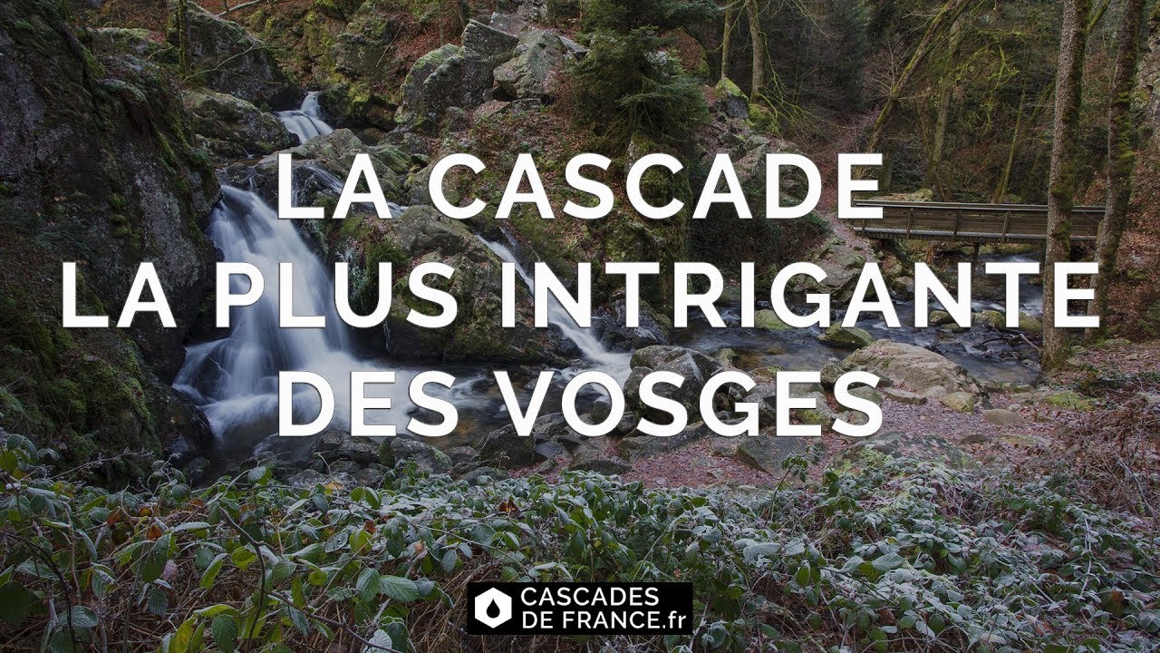 La cascade la plus intrigante des Vosges - Petite cascade de Tendon