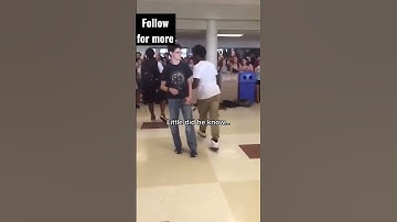 Thumbnail of POV. The quietest kid becomes coolest kid #attitude #shorts #school #dancebattle #coolkids