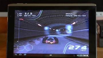 PSX emulator performance on Android FPSE OpenGL(HD): Rollcage Stage 2 with PS3 Dual Shock 3