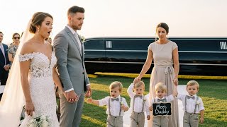 картинка: Месть бывшей: она пришла на его свадьбу с их четверняшками