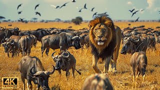 4K African Wildlife: The World's Greatest Migration from Tanzania to Kenya With Real Sounds #33