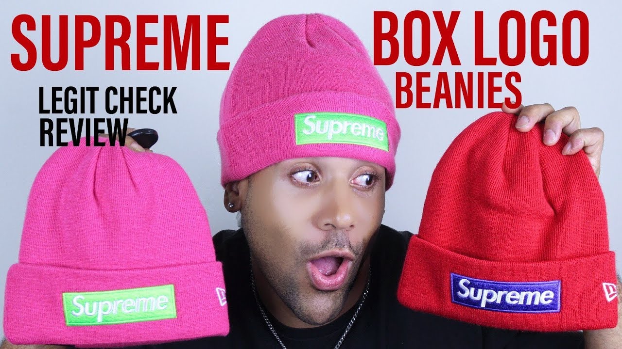 Supreme New Era Beanie Real Vs Fake - Just Me and Supreme