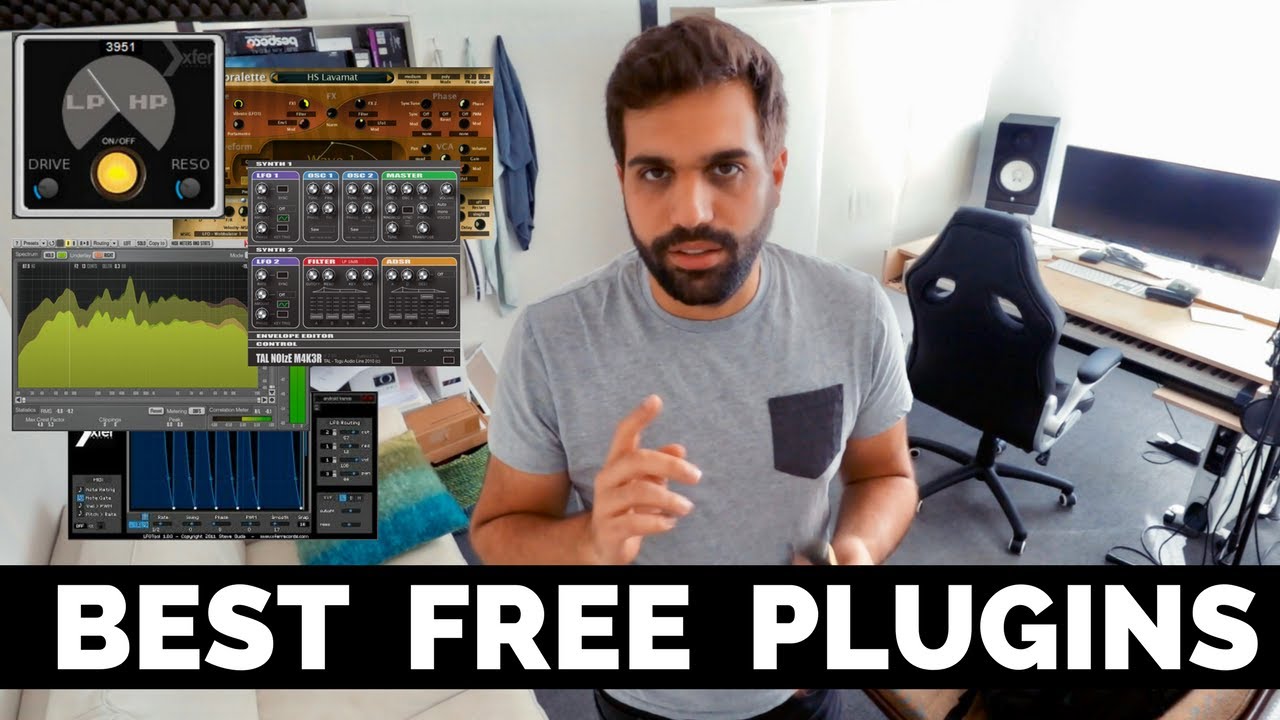 TOP 5 FREE PLUGINS, VST & AU