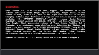 All-New Tegra Android Development Pack 2.0r8 Now Available under ... screenshot 4