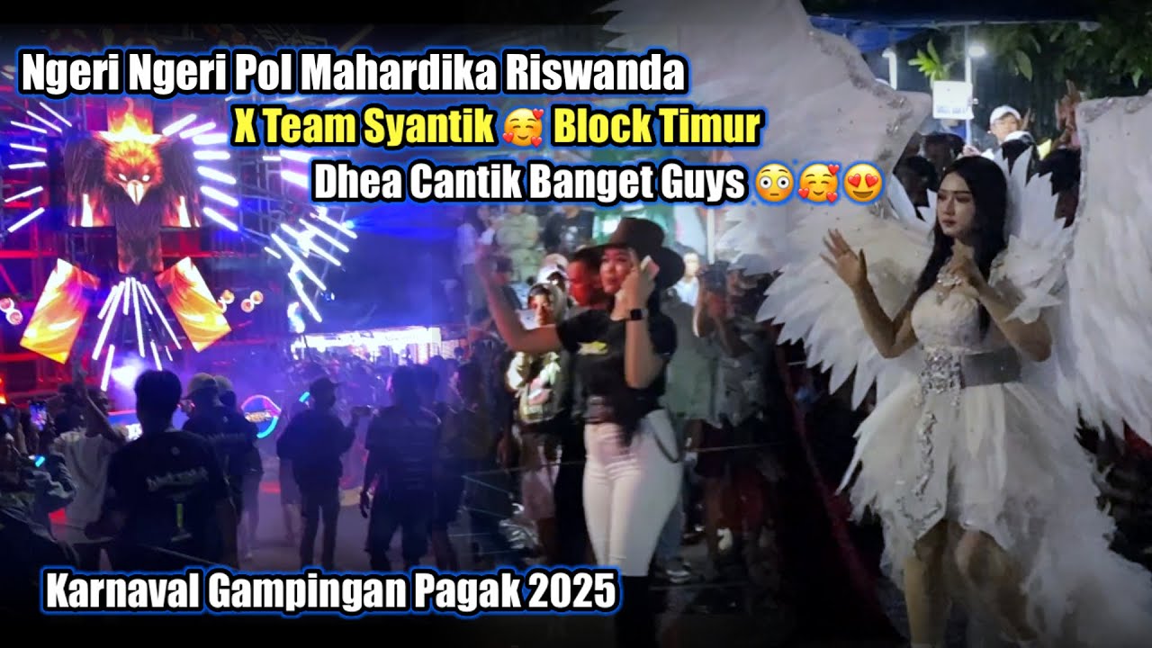 Ngeri Ngeri Pol Mahardika Riswanda X Block Timur Karnaval Gampingan Pagak 2025