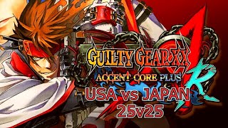GGXXAC+R USA vs Japan 25v25