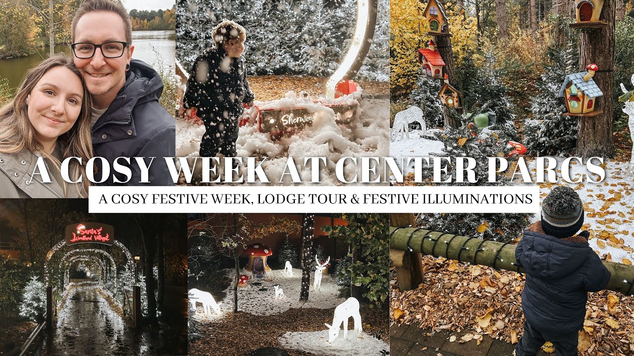 Неделя в Center Parcs | Зимняя сказка и уютное времяпрепровождение в Ширвудском лесу, домик 101, ...