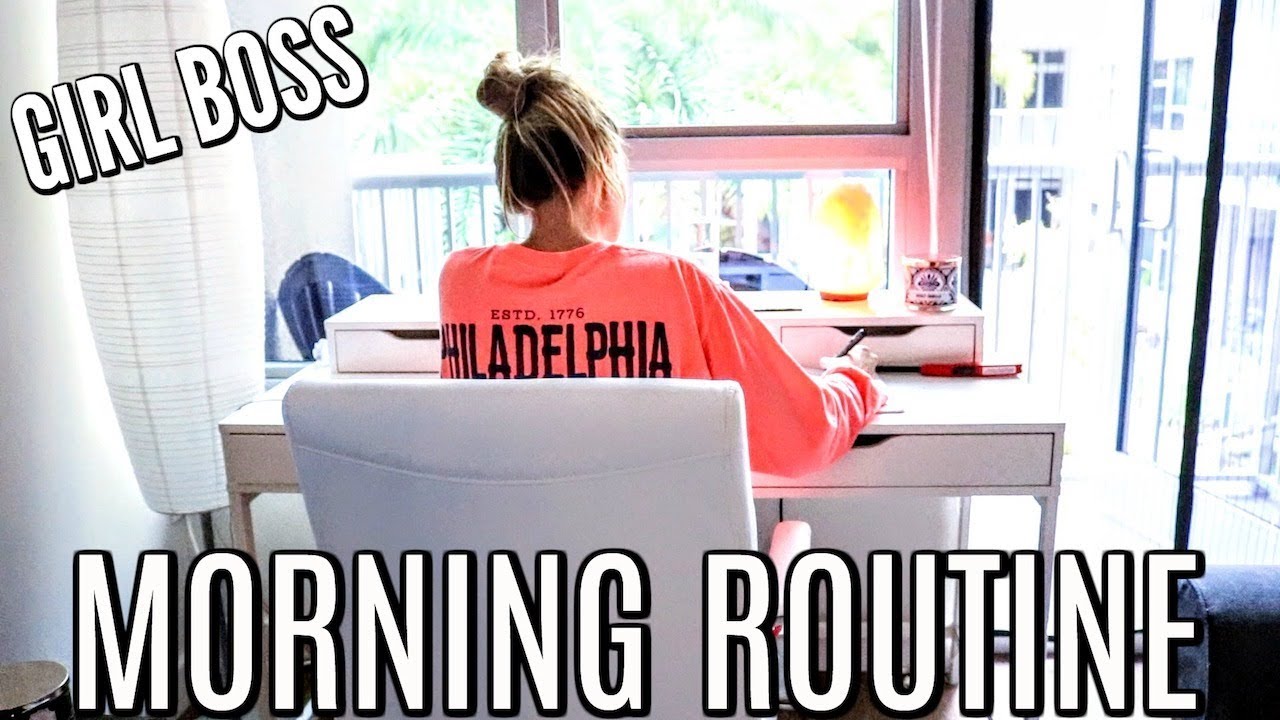 #GIRLBOSS HIGH VIBRATION MORNING ROUTINE // Simply Ney Summer 2017