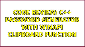 Code Review: C++ password generator with WinAPI clipboard function
