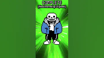 Sans Is Actually TALL?! #lumpdump #shorts