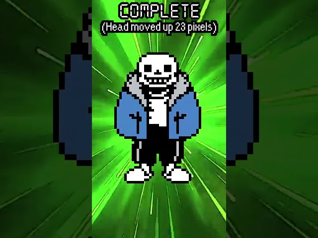 Sans Is Actually TALL?! #lumpdump #shorts class=