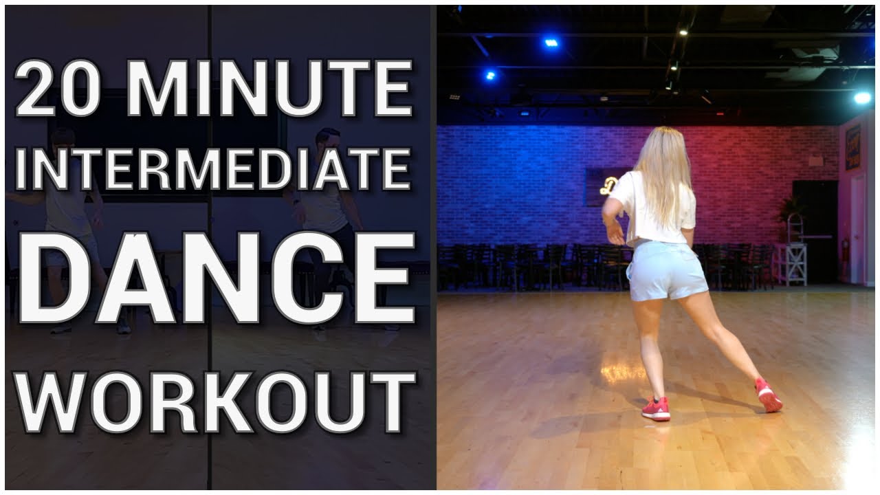 Easy to Follow 20 Minute Salsa/Cha Cha Intermediate Dance Workout - YouTube
