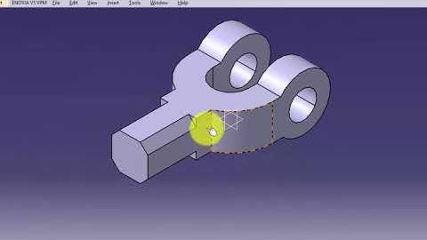 How to create a part in Catia | Part Modelling | Knuckle Joint Part 1