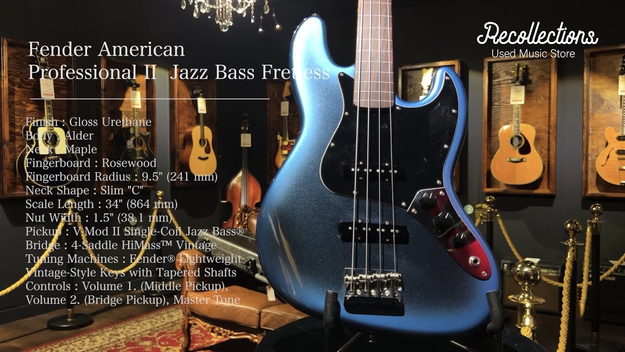 福島県郡山市より、Fender American Professional II Jazz Bass 