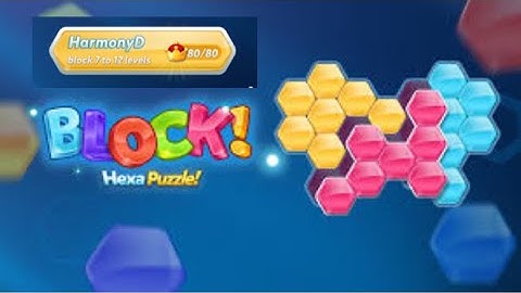 Block! Hexa Puzzle iOS gameplay (HarmonyD) #iosgames #ios #blockhexapuzzle 