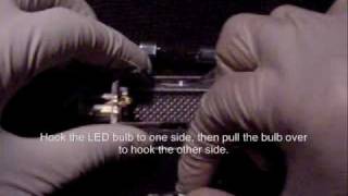 LEDbulbz: How to install BLUE LED door/puddle bulbs-Chrysler 300/300C 2005+