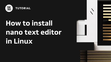 How to install nano text editor in Linux (Mint, Ubuntu, Debian, CentOS, AlmaLinux, Rocky Linux)