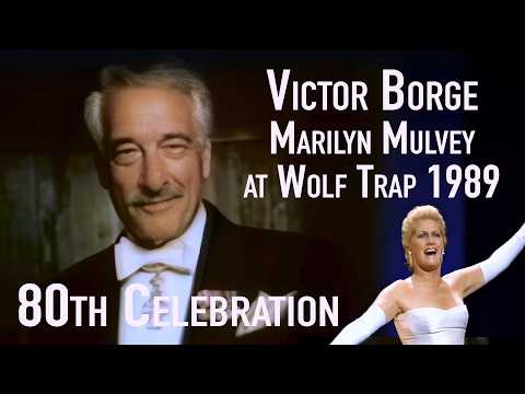 Victor Borge & Marilyn Mulvey & the Opera Recital at Wolf Trap 80th Celebration 1989