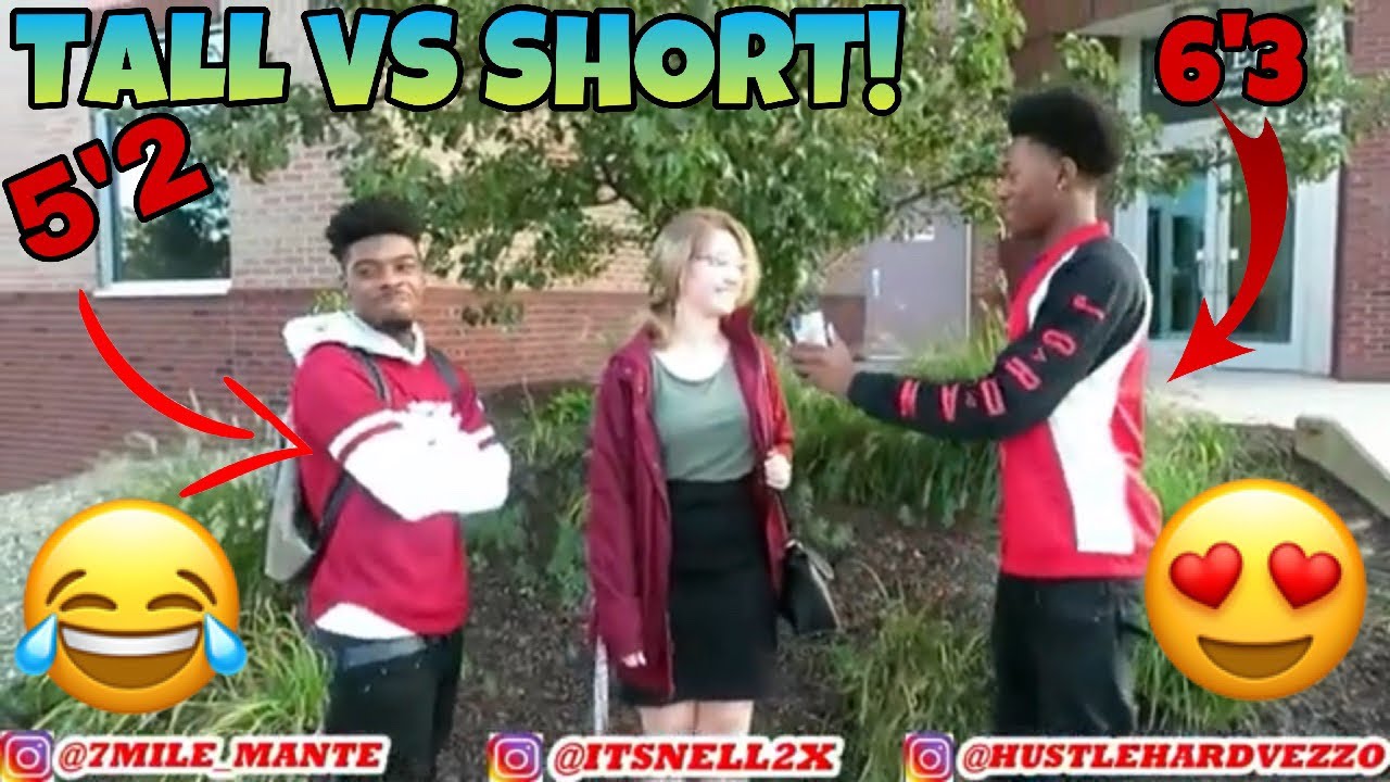 TALL OR SHORT GUYS? WHICH DO GIRLS PREFER? Public Interview!🔥 YouTube