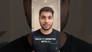 Build Premium 3D Websites with AI (No Coding Needed) #ai #websitedesign #shorts #viral #claudeai