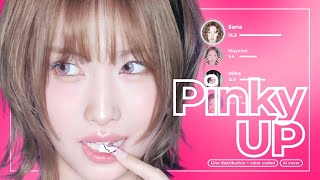 [AI cover] PINKY UP - TWICE (Orig. By KATSEYE) | Color coded :)