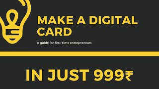 How to Make Digital Card | Make A digital Visiting card | Make Mini Website in just 199₹ screenshot 3